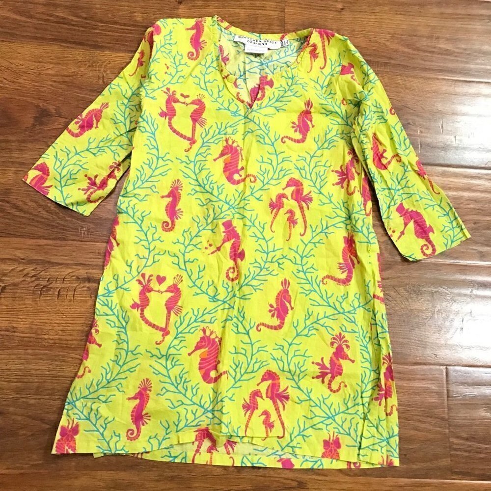 Gretchen Scott Designs seahorse tunic dress